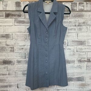 Chambray Button Down Dress